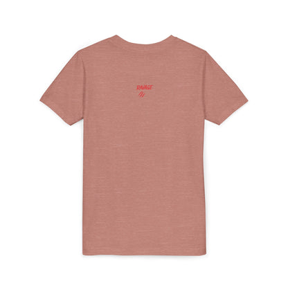 Youth Tee - Elephant Skiing Tee for Kids, Birthday Present, Animal Lovers Shirt, Playful Kids Shirt