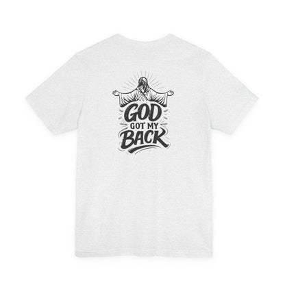 Faith Graphic Tee — 'God Got My Back' Christian T-Shirt