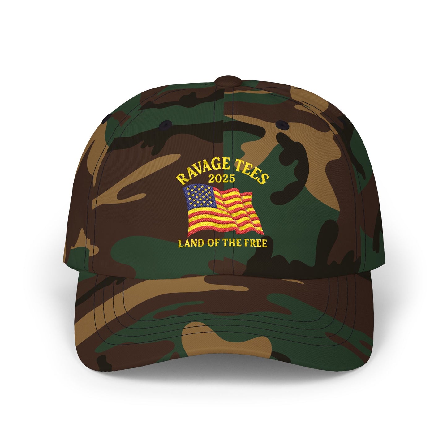 RAVAGE Embroidered Cap — American Flag