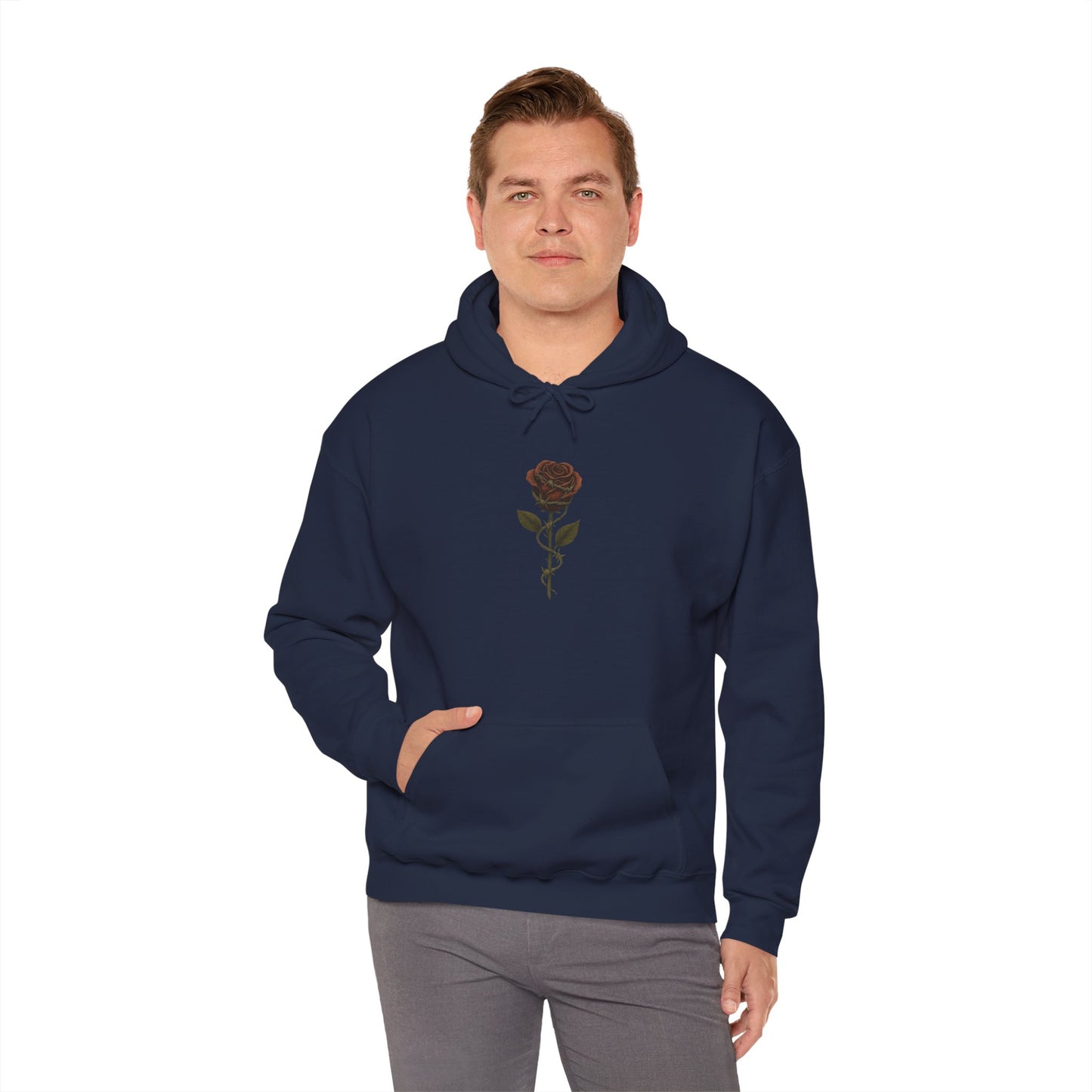 PRETTY WEARS THE CROWN Graphic Hoodie – Unisex Pullover Sweatshirt for Nature Lovers | Cozy Streetwear for Spring, Casual Wear & Eco-Friendly Gifts