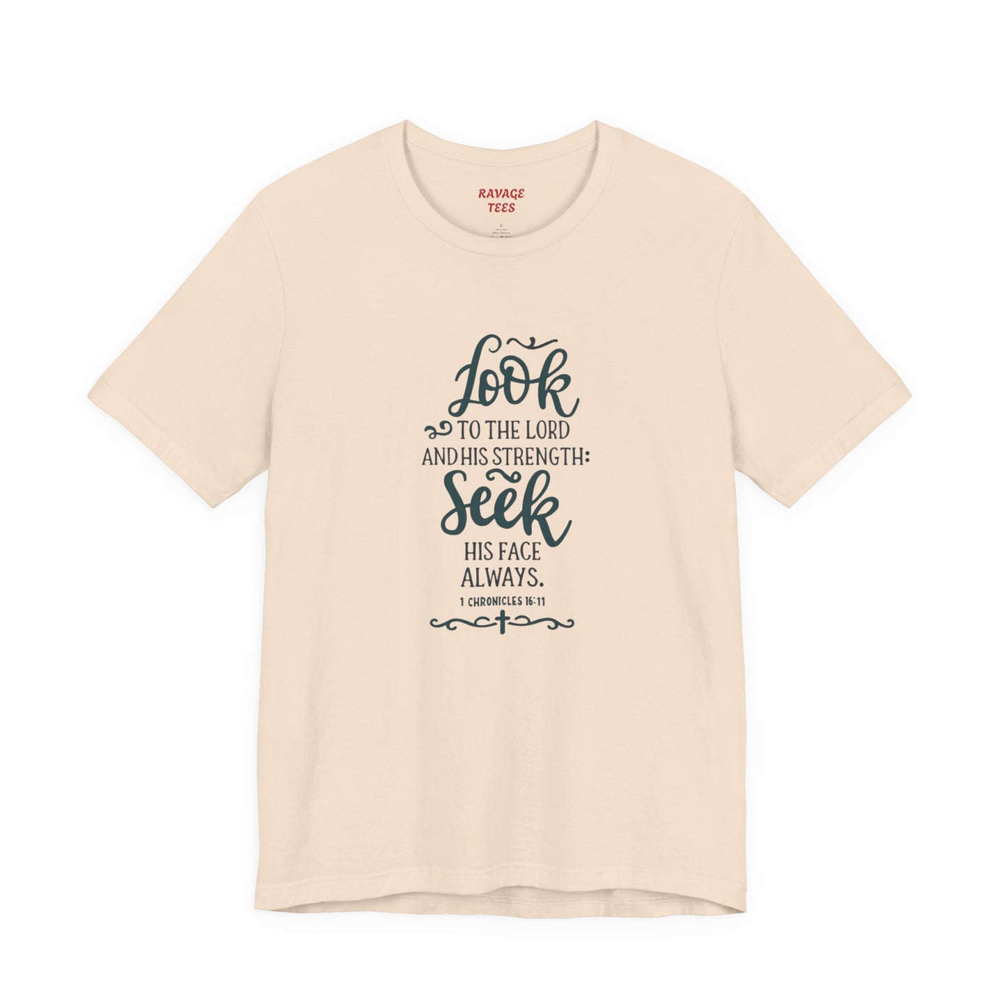 Seek His Guidance Tee: Inspirational Faith Quote Unisex T-Shirt