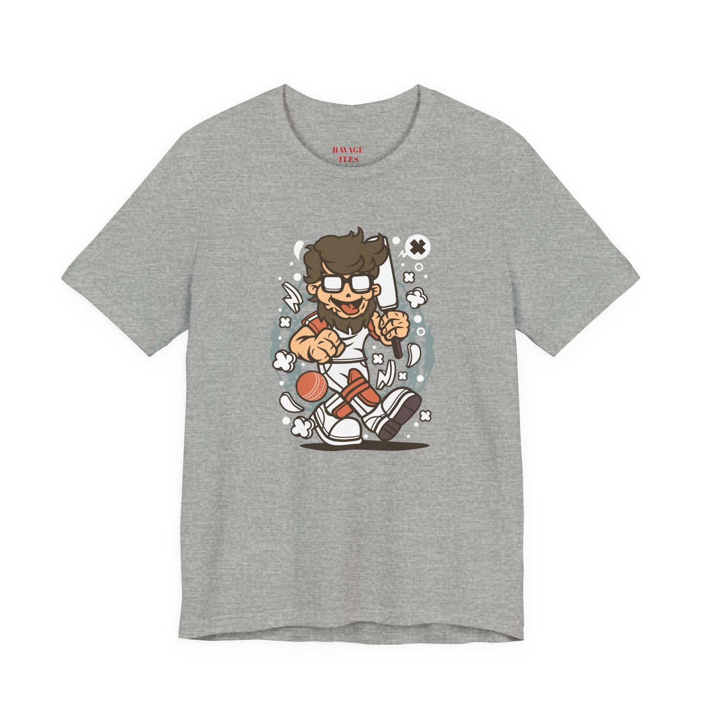 Retro Gamer Cartoon Character Tee