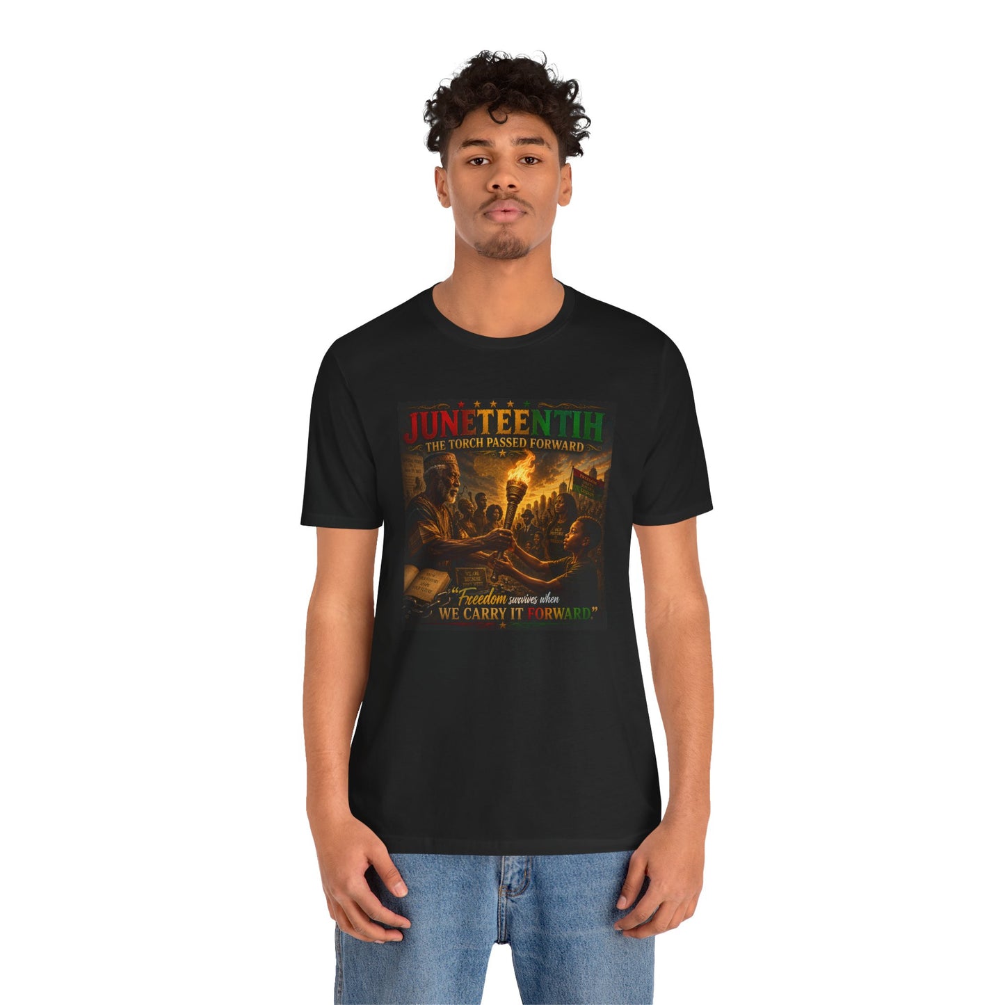Juneteenth 'The Torch Passed Forward' Graphic