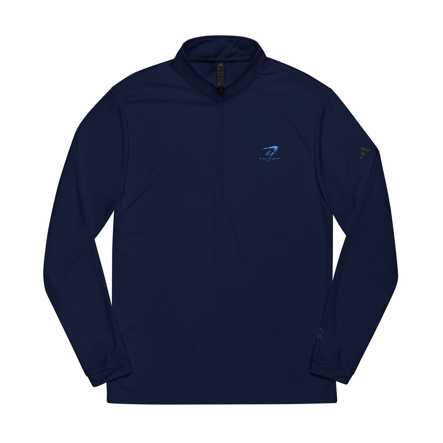 Embroidered Adidas Quarter-Zip Pullover