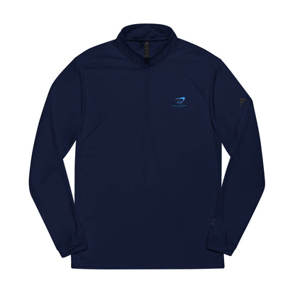 Embroidered Adidas Quarter-Zip Pullover