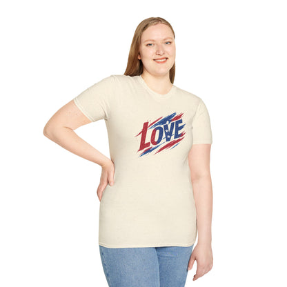 Soft Unisex Freedom & Love Graphic Tee | Gift & Daily Wear (61 characters)