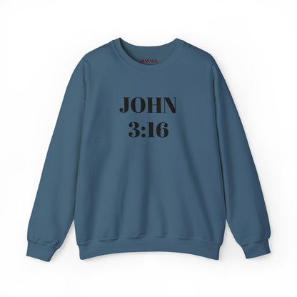 John 3:16 Crewneck Sweatshirt