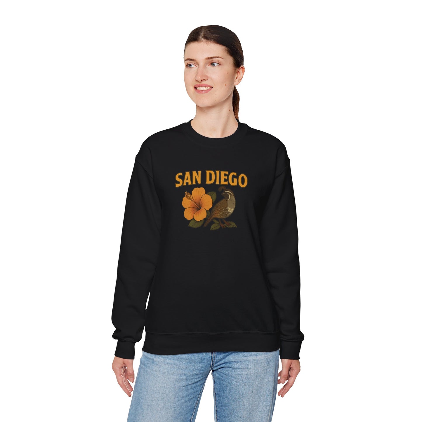 RAVAGE San Diego City Vibe Unisex Crewneck Sweatshirt