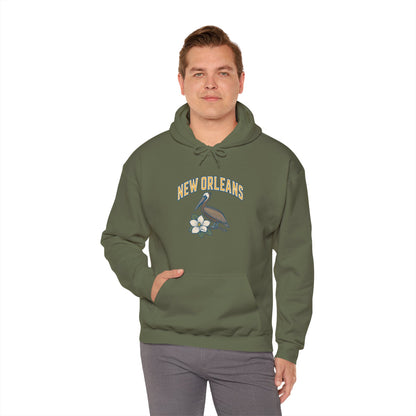 NEW ORLEANS -THE BIG EASY Unisex Hoodie – Cozy Sweatshirt, Casual Travel Souvenir, Relaxed Streetwear Gift for Nature & City Lovers
