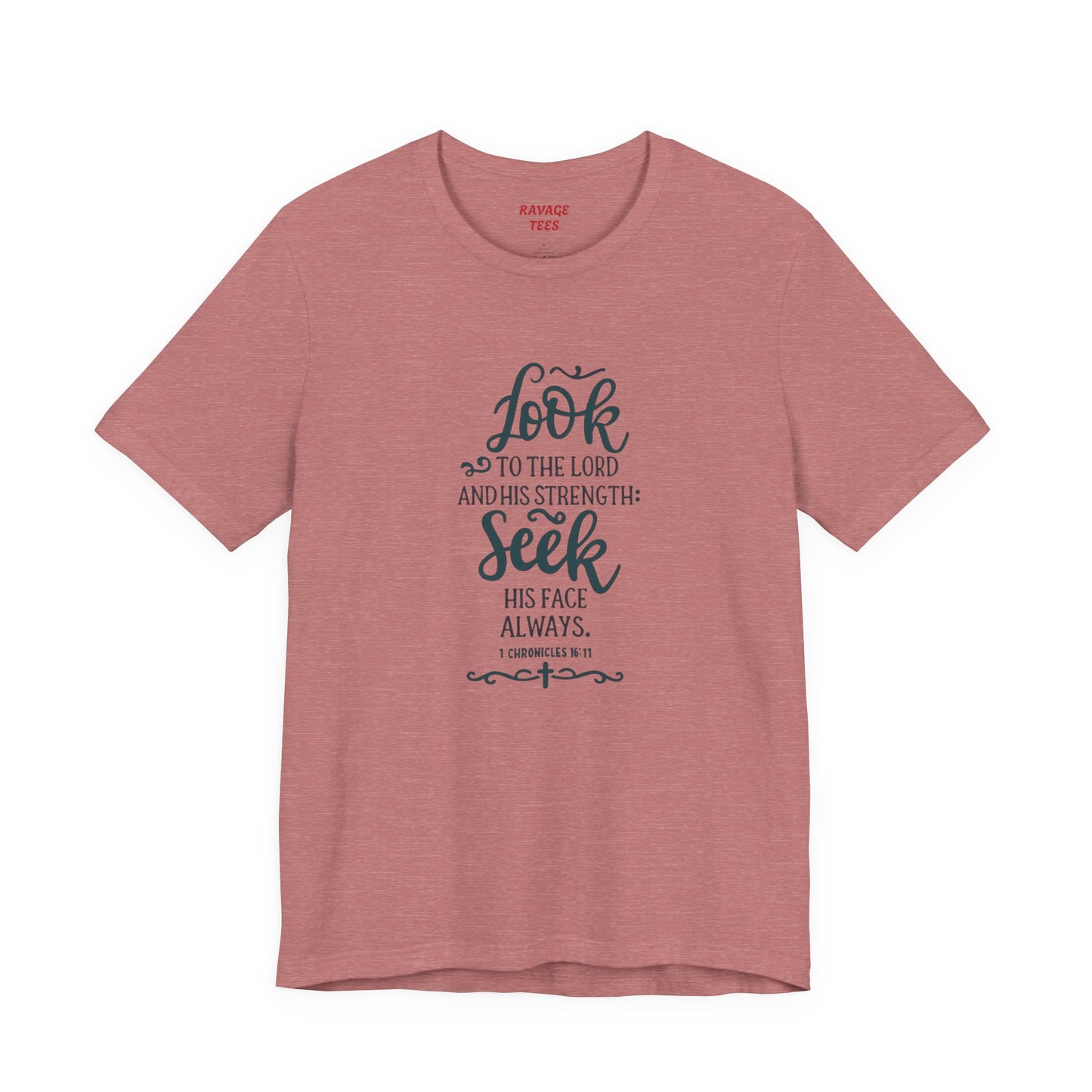 Seek His Guidance Tee: Inspirational Faith Quote Unisex T-Shirt