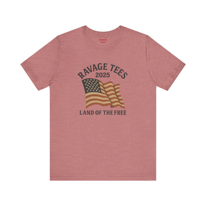 RaVage Vintage Tee: "Land of the Free"