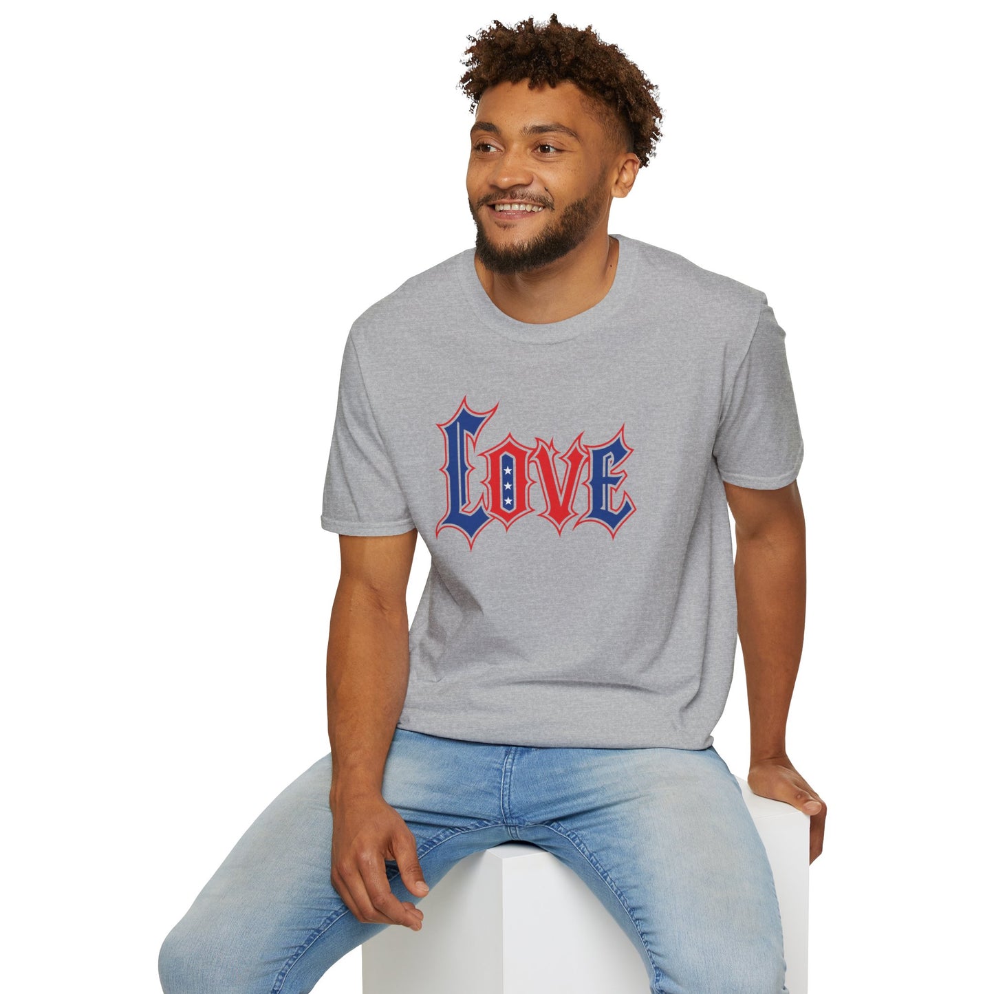 Soft Unisex Freedom & Love Graphic Tee | Gift & Daily Wear