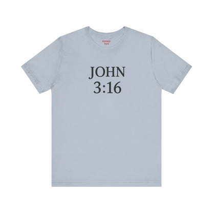 **JOHN 3:16 Faith-Inspired Unisex Tee