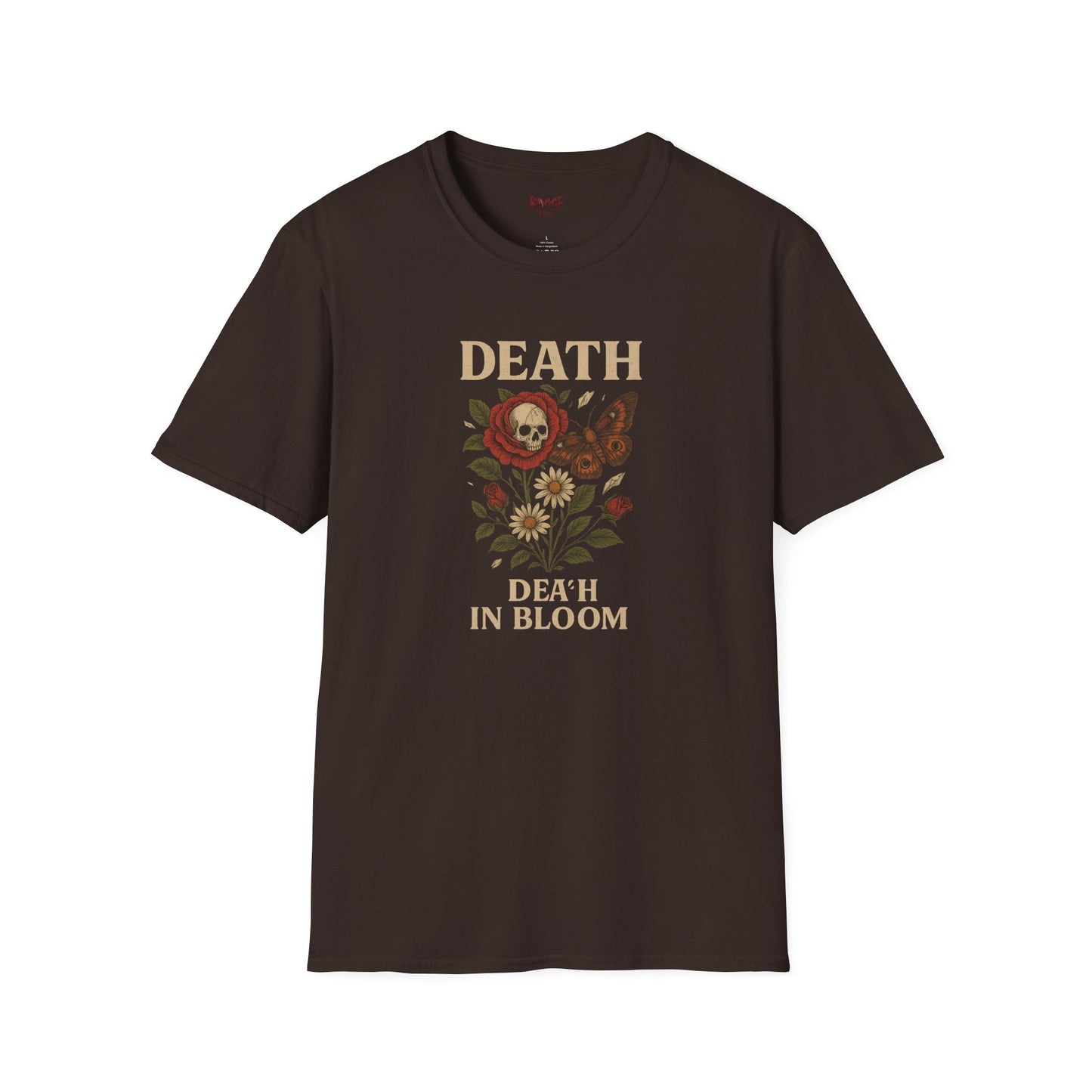 "Death In Bloom" Graphic Unisex T-Shirt | Eco-Friendly Tee