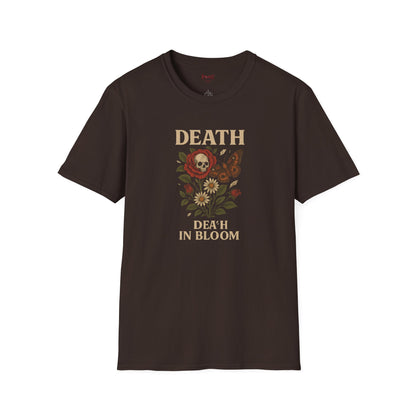 "Death In Bloom" Graphic Unisex T-Shirt | Eco-Friendly Tee