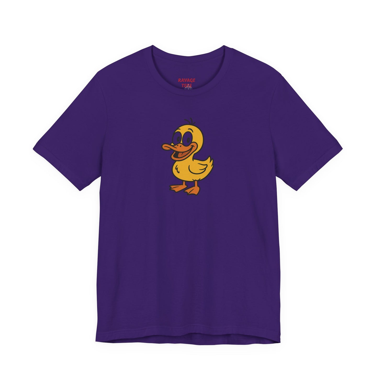 Cute Duck Graphic Tee for Animal Lovers, Unisex T-Shirt, Funny Gift Idea, Casual Wear, Summer Outfit