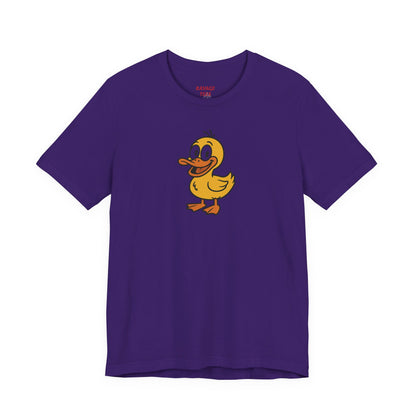 Cute Duck Graphic Tee for Animal Lovers, Unisex T-Shirt, Funny Gift Idea, Casual Wear, Summer Outfit