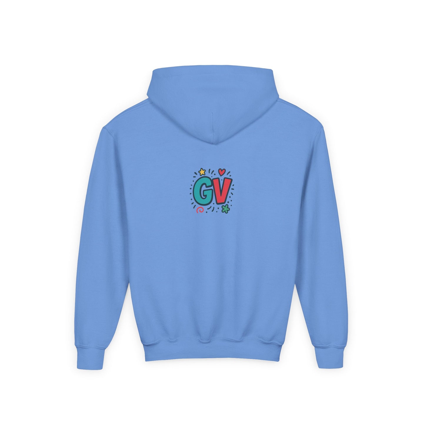 Kids Good Vibes Hoodie – Fun Graphic Sweatshirt with Positive Message, Cozy Casual Outfit, Birthday Gift for Children