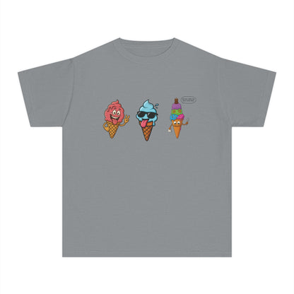 Cool Ice Cream Youth Tee: Fun Midweight Summer T-Shir