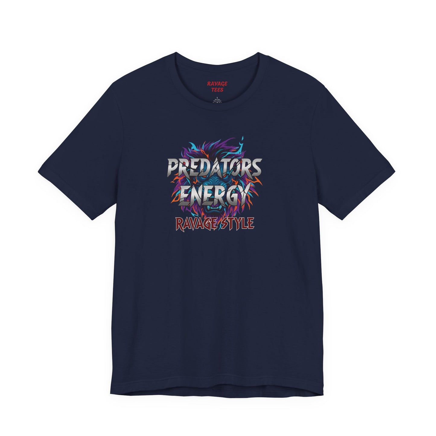 PREDATORS ENERGY RAVAGE STYLE | Bold Graphic Tee & Unisex Summer Shirt