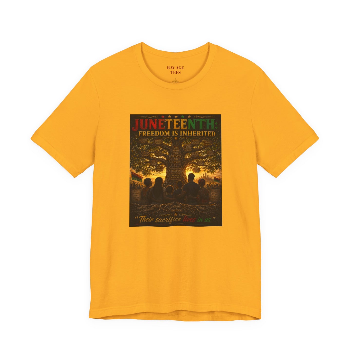 Juneteenth "Freedom Is Inherited" Tee