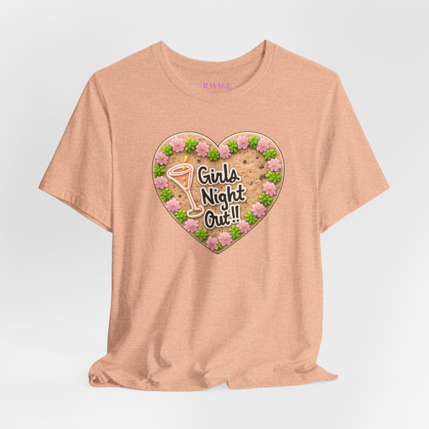 Girls Night Out Heart Tee