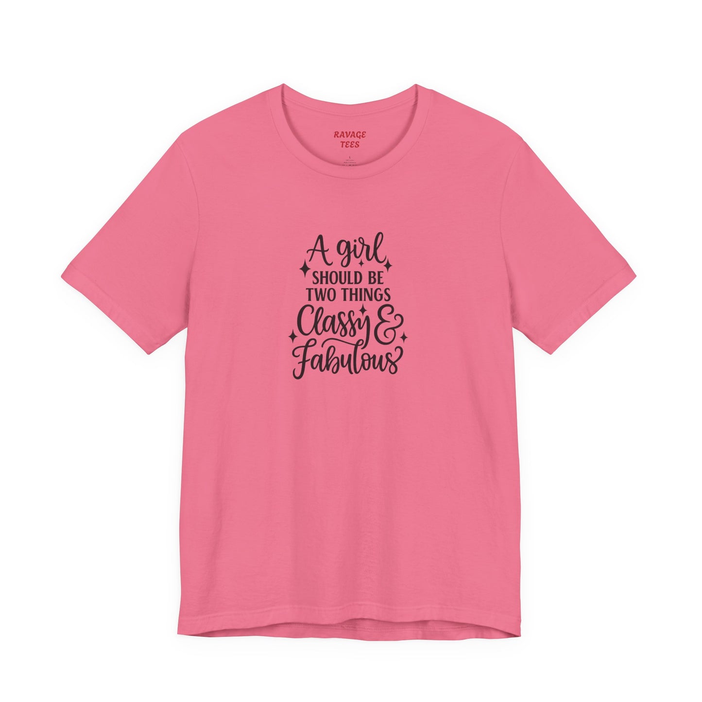 "Classy & Fabulous" Graphic Tee | Women's Fashion T-Shirt