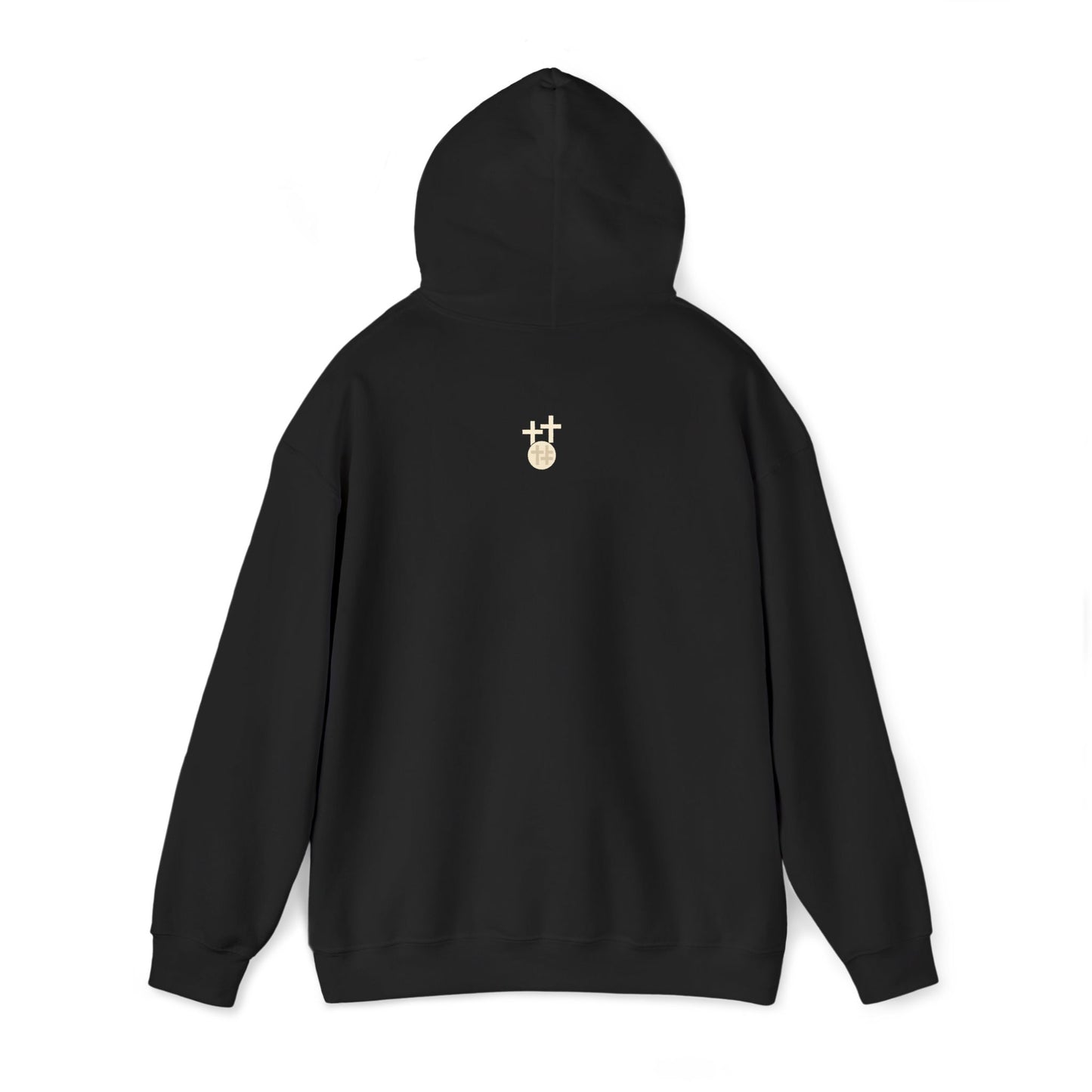 Calvary Cross Unisex Hoodie – Faith-Based Apparel, Christian Symbol Tee, Everyday Casual Wear, Inspirational Gift