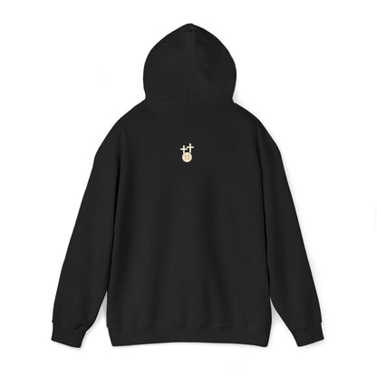 Calvary Cross Unisex Hoodie – Faith-Based Apparel, Christian Symbol Tee, Everyday Casual Wear, Inspirational Gift