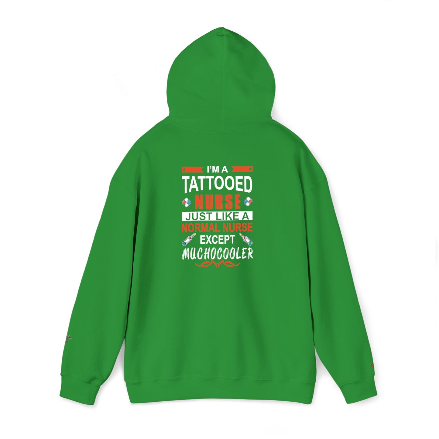 Tattooed Nurse Tee - Unisex Cotton Hoodie for Medical Professionals, Gifts for Nurses, Nurse Appreciation, Medical Humor Tee, Fun [...]