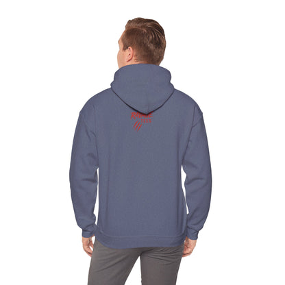 Unisex Hooded Sweatshirt with 'LOVE' Design - Cozy Gift for Friends, Valentine's Day, Casual Wear, Relaxation, Everyday Use