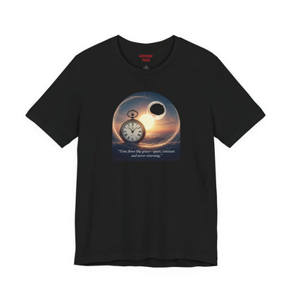 Cosmic Time Tee, Unisex T-Shirt, Inspirational Quote Shirt, Gift for Dreamers, Galaxy Graphic Tee