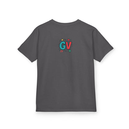 Kids Good Vibes T-Shirt – Fun Graphic Tee with Positive Message, Cool Summer Outfit, Birthday Gift for Children