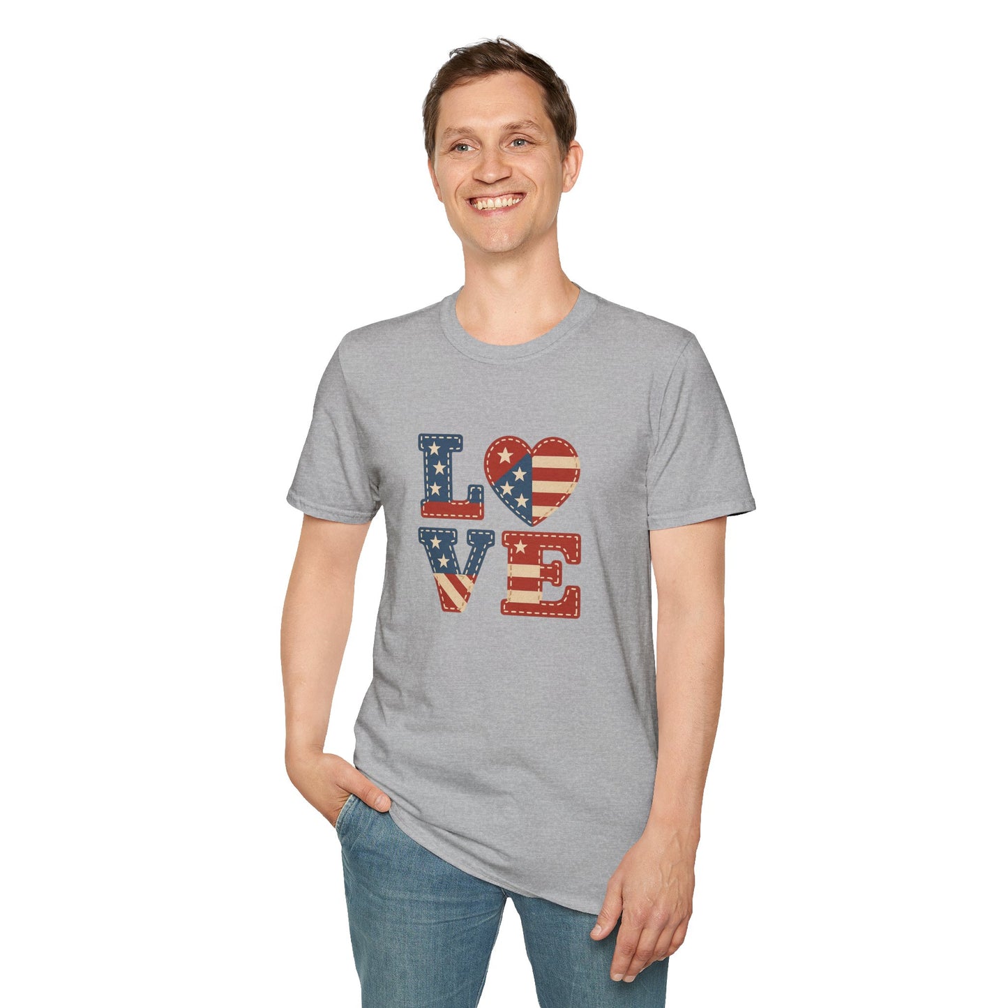 Soft Unisex Graphic Tee | Freedom & Love Shirt for Gifting & Daily Wear