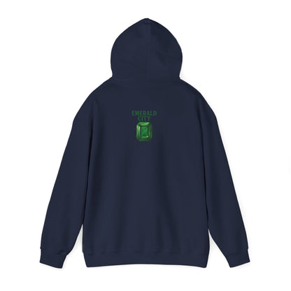 Seattle Bird & Floral Unisex Hoodie, Cozy Sweatshirt, Gift for Nature Lovers, Casual Wear, Travel Souvenir, Relaxed Style