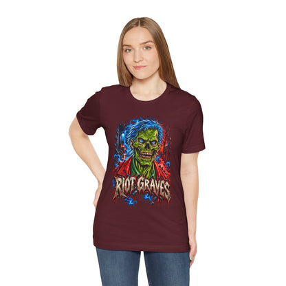 Riot Graves Skull Graphic Tee