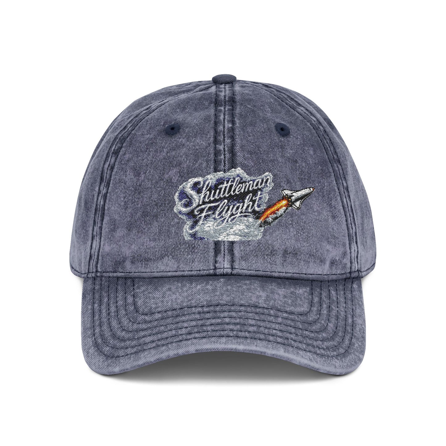 Vintage Embroidered Cap — 'Southern Nights'