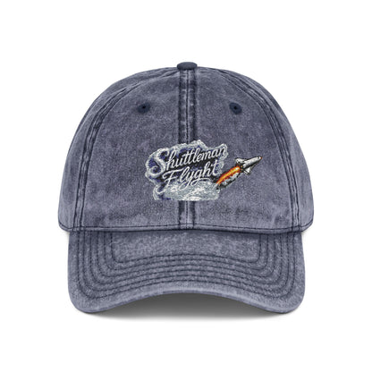 Vintage Embroidered Cap — 'Southern Nights'