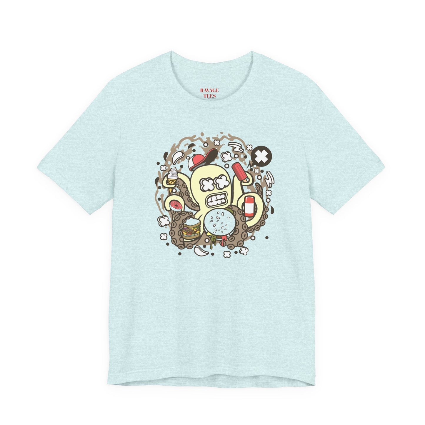 Junk Food Octopus Tee
