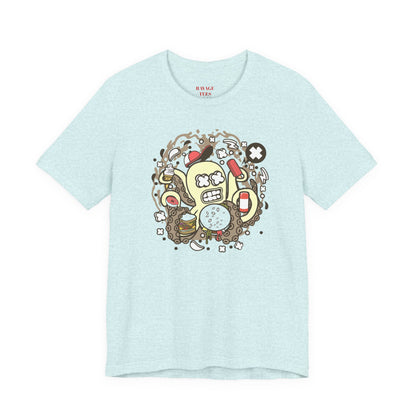 Junk Food Octopus Tee