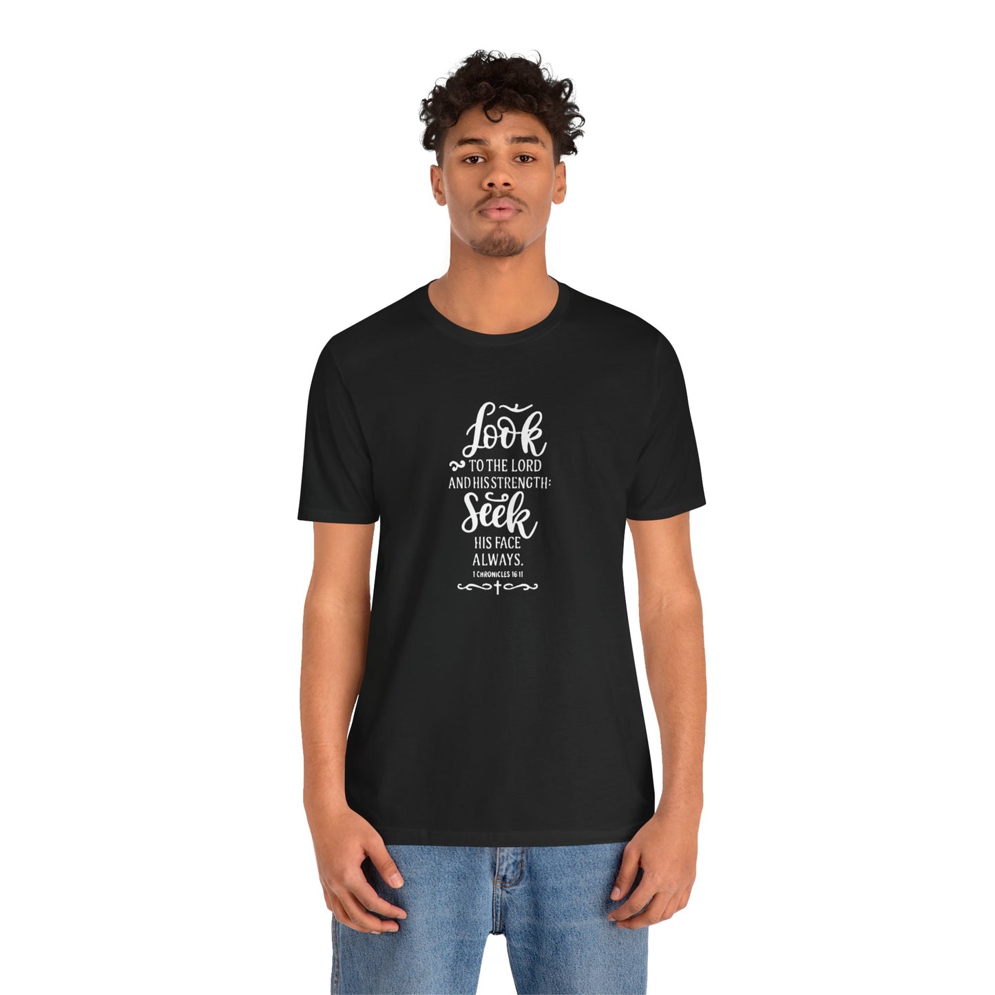 Seek His Guidance Tee: Inspirational Faith Quote Unisex T-Shirt