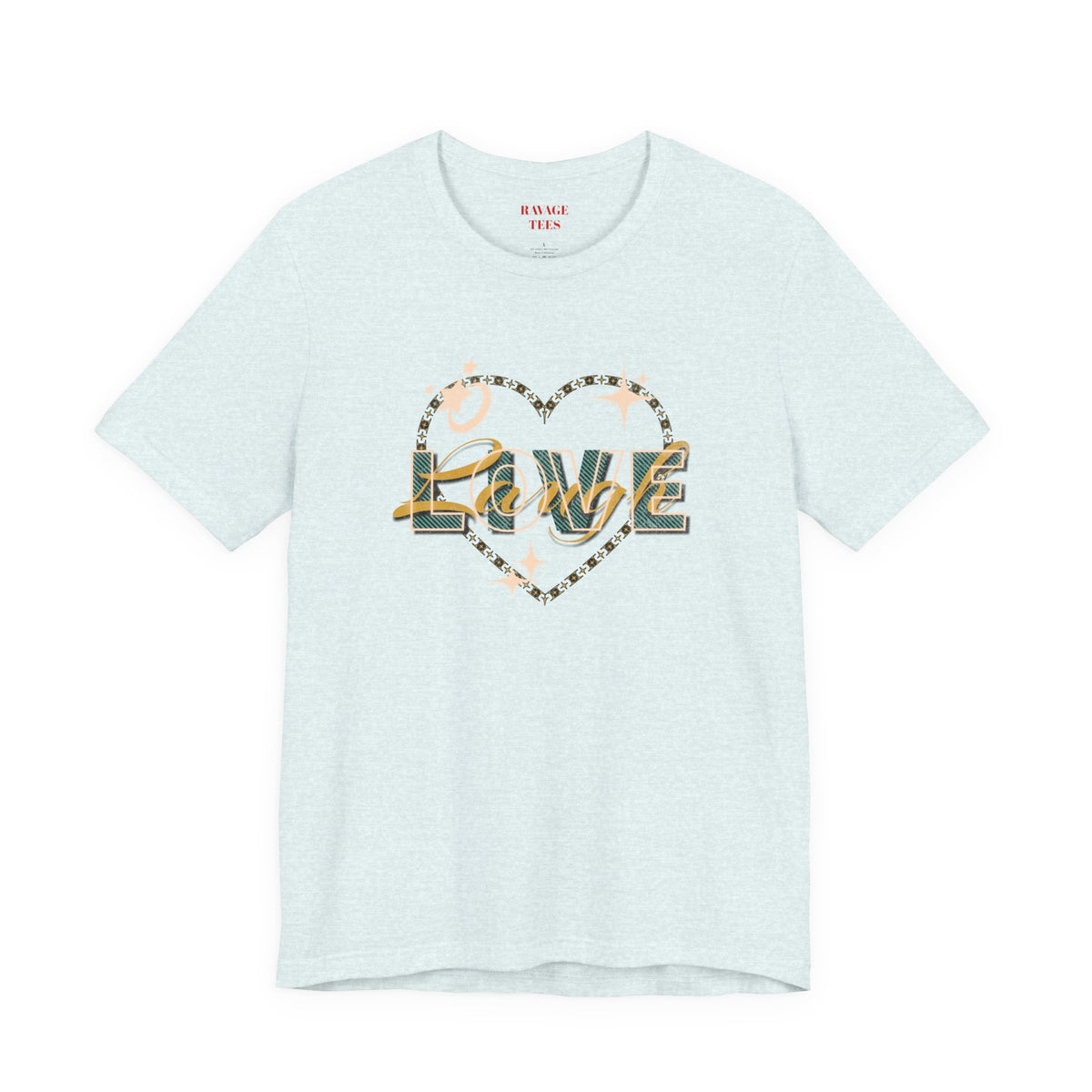 Liv Laugh Love Heart Graphic Tee