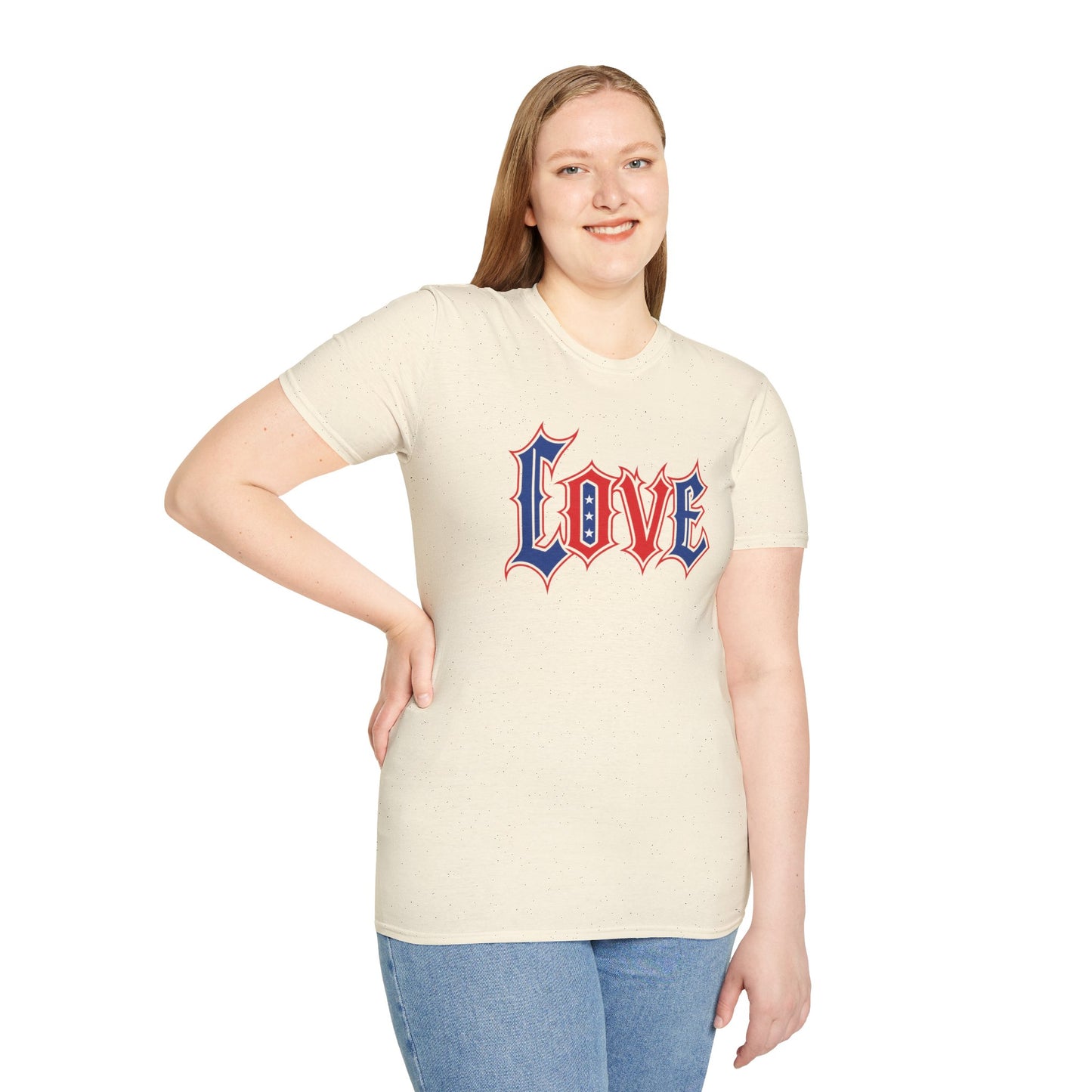 Soft Unisex Freedom & Love Graphic Tee | Gift & Daily Wear