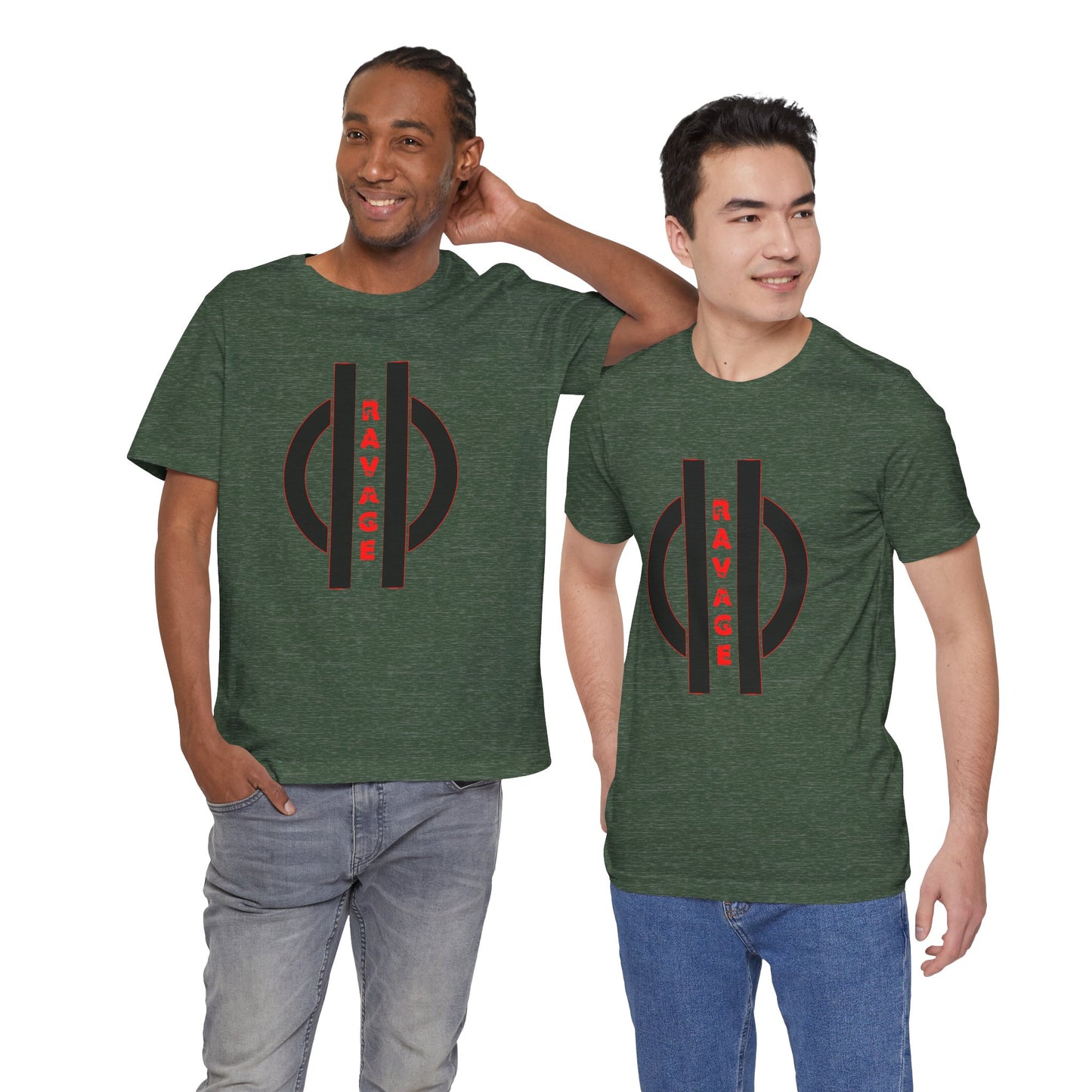 Ravage Vertical Logo T‑Shirt