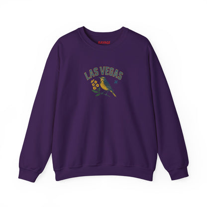 RAVAGE Las Vegas Vibe Unisex Crewneck Sweatshirt-Cozy Street wear