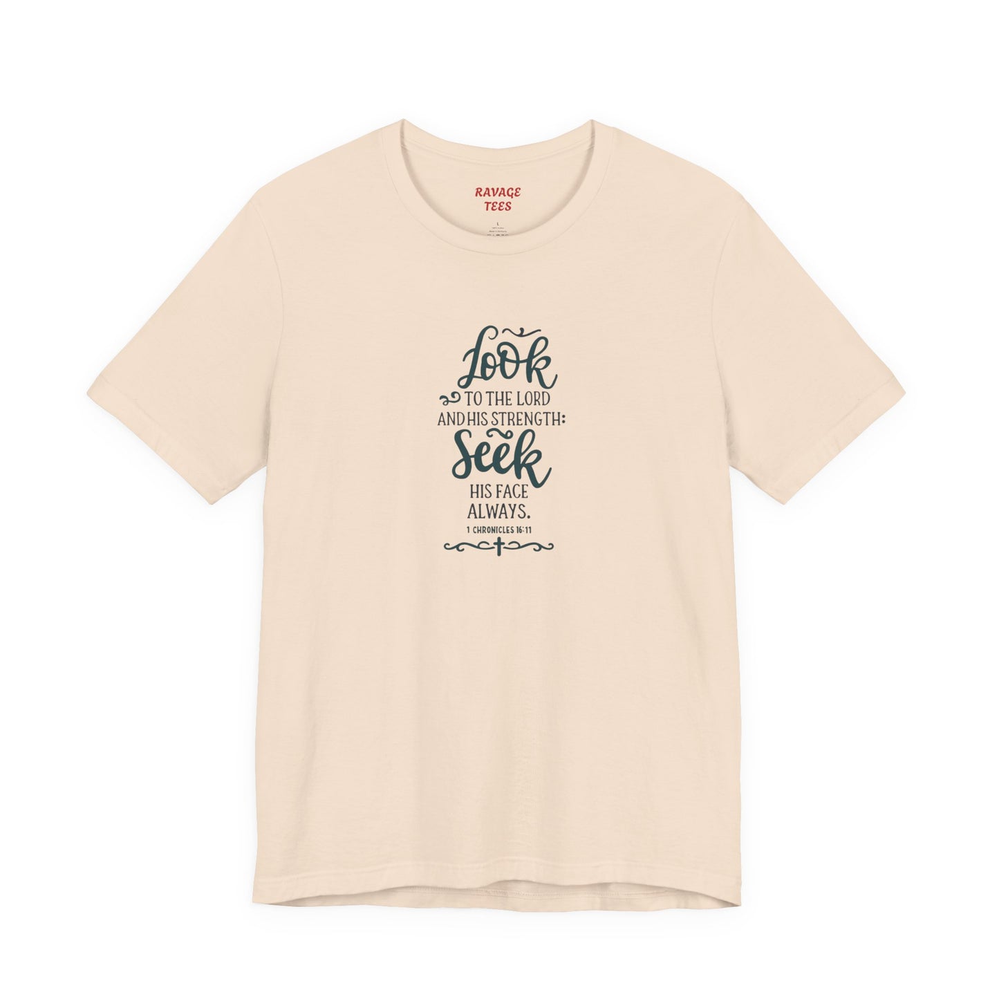 Seek His Guidance Tee: Inspirational Faith Quote Unisex T-Shirt