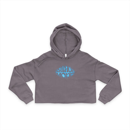 RAVAGE MODE Women's Cropped Hoodie, Trendy Crop Sweatshirt, Casual Streetwear, Gift for Her, Cool Summer Layer, Stylish Athleisure