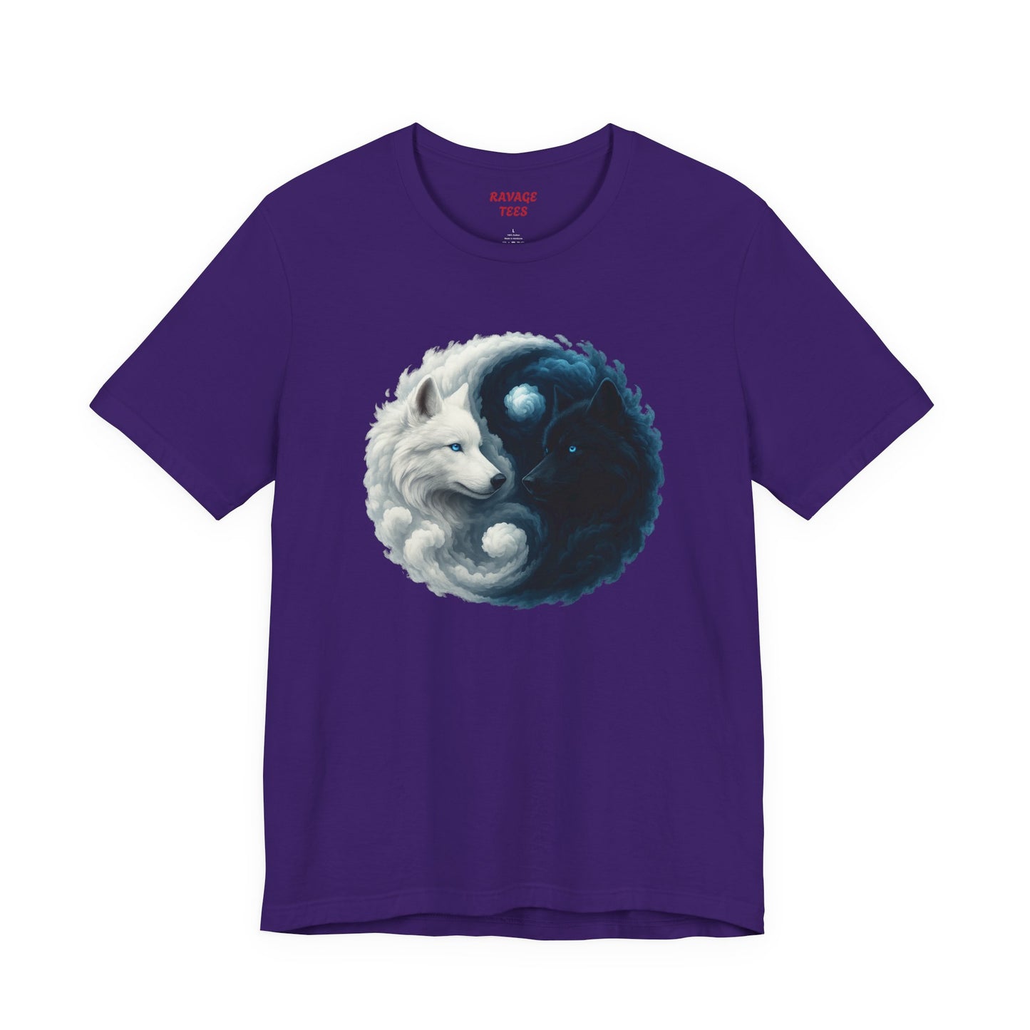 Yin Yang Wolves Tee