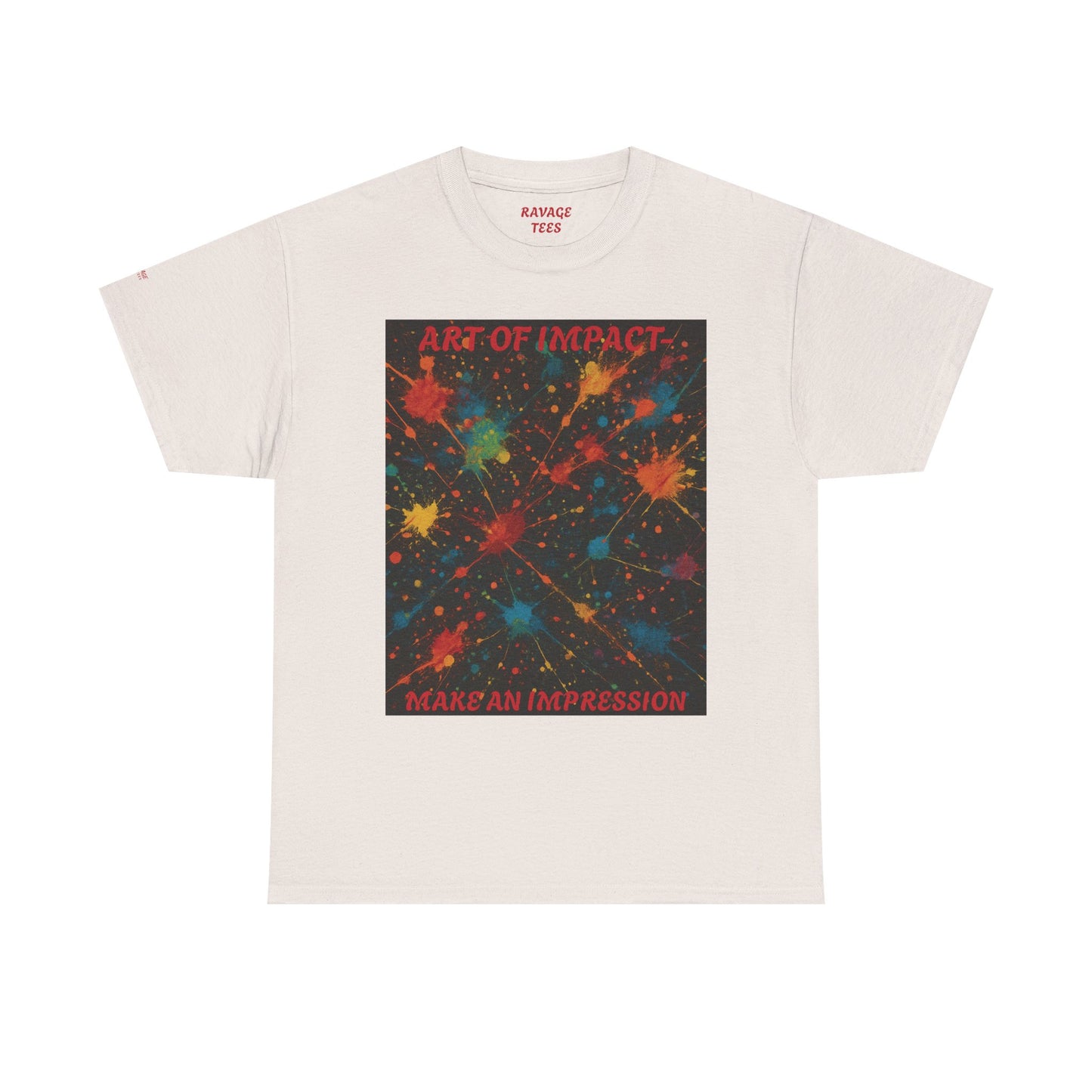 Art of Impact Unisex Heavy Cotton Tee | Bold Graphic T-Shirt, Casual Wear