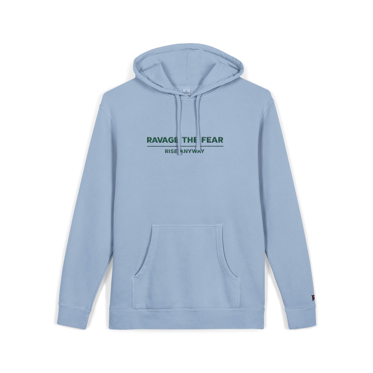 "Explore the Coast" Embroidered Pigment-Dyed Pullover